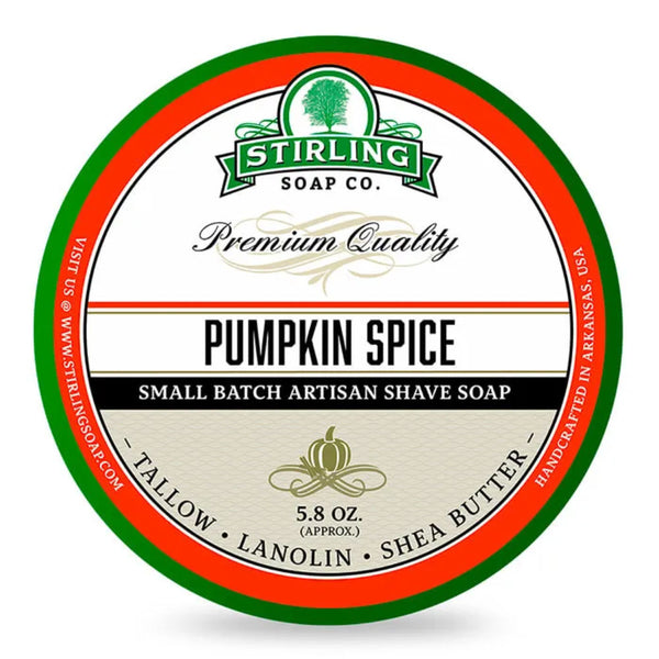 Stirling Pumpkin Spice Rasierseife - No More Beard