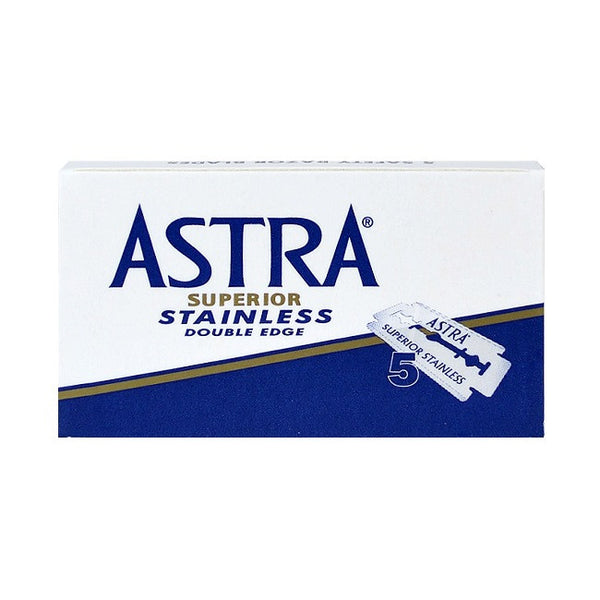 Astra Superior Stainless Rasierklingen - No More Beard