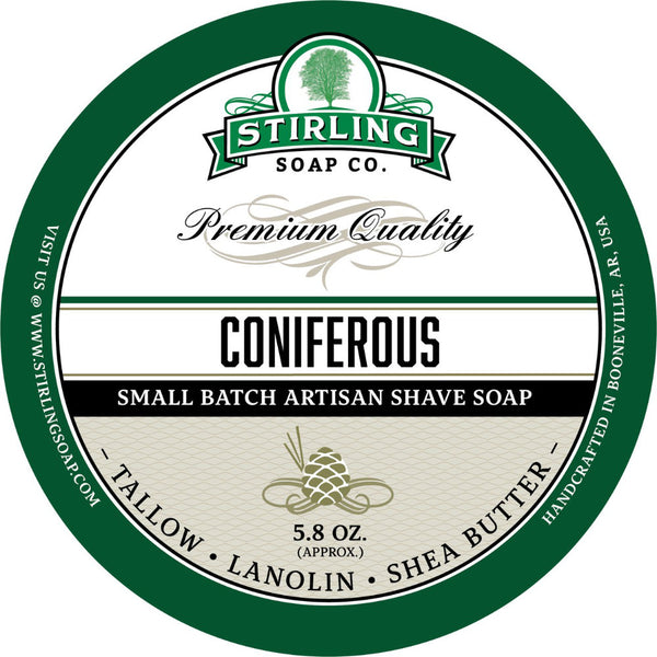 Stirling Coniferous Rasierseife - No More Beard