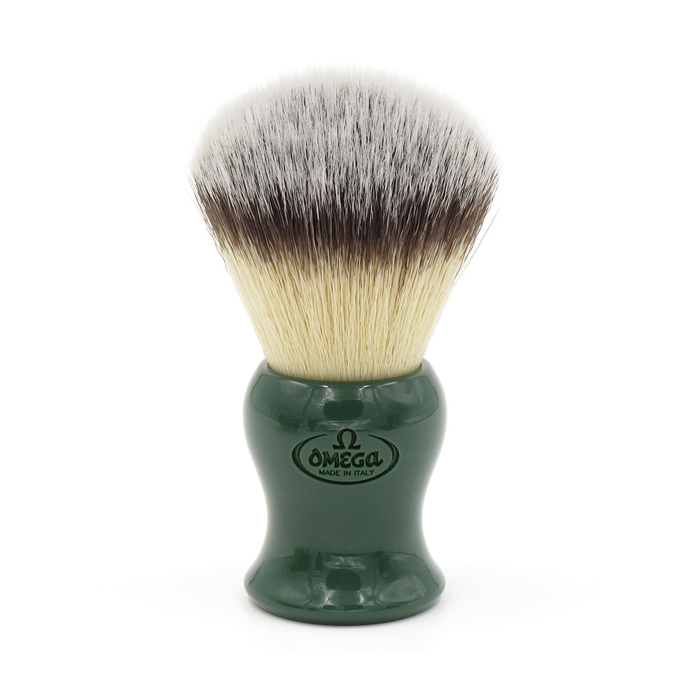 Omega Hi-Brush 46905 Rasierpinsel aus synthetischen Fasern - No More Beard