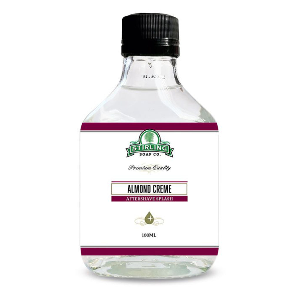 Stirling Almond Creme Aftershave Splash - Rasierwasser - No More Beard