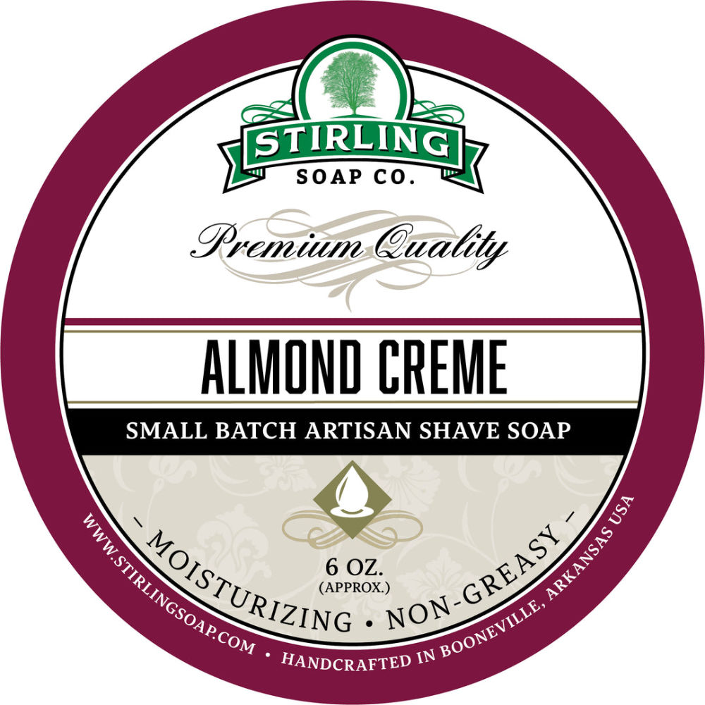 Stirling Almond Creme Rasierseife - No More Beard