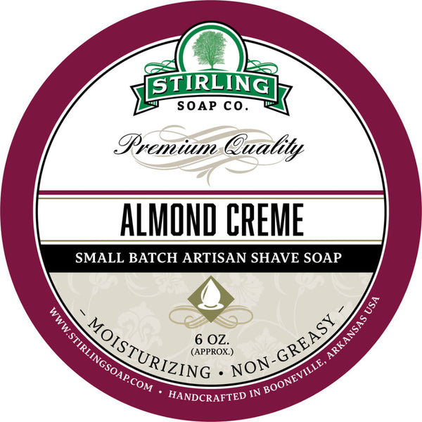 Stirling Almond Creme Rasierseife - No More Beard