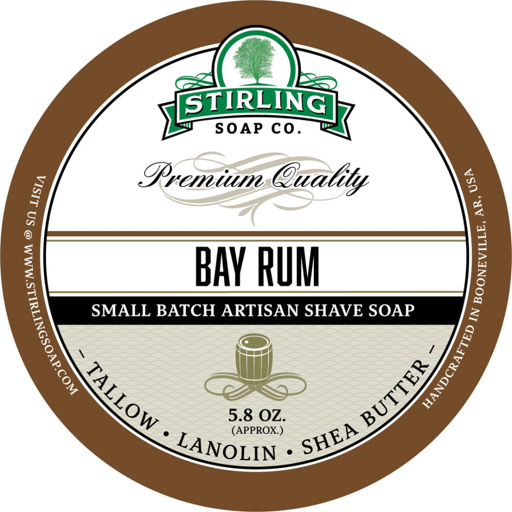 Stirling Bay Rum Rasierseife - No More Beard