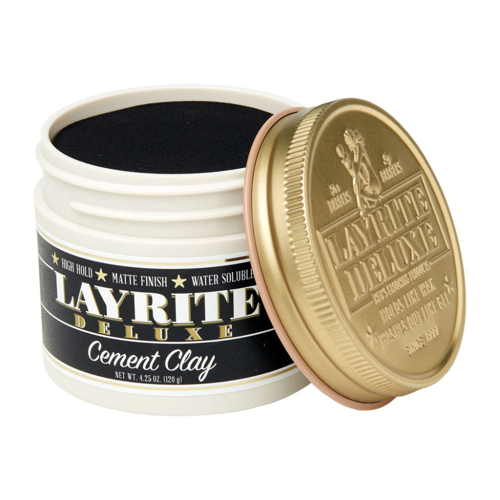 Layrite Cement Clay - Haarpaste - No More Beard