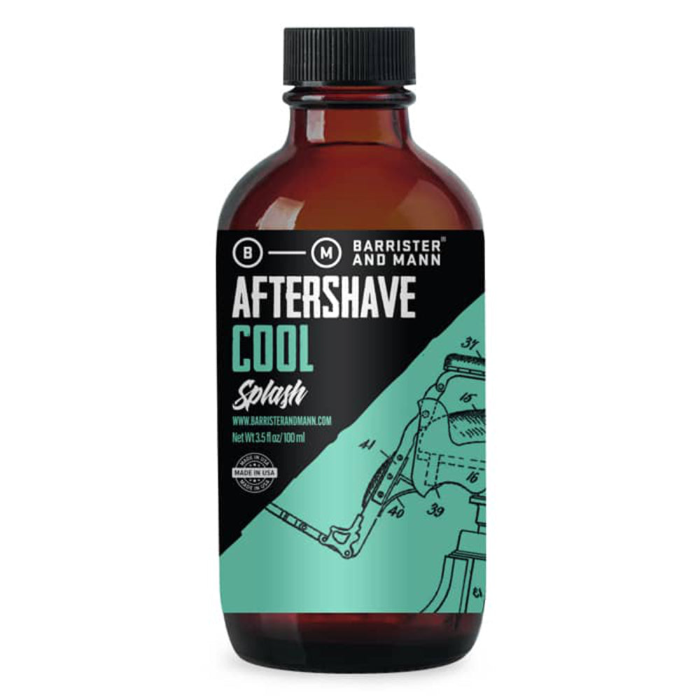 Barrister and Mann Cool Aftershave Splash - Rasierwasser - No More Beard