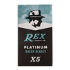 Rex Platinum Rasierklingen - No More Beard