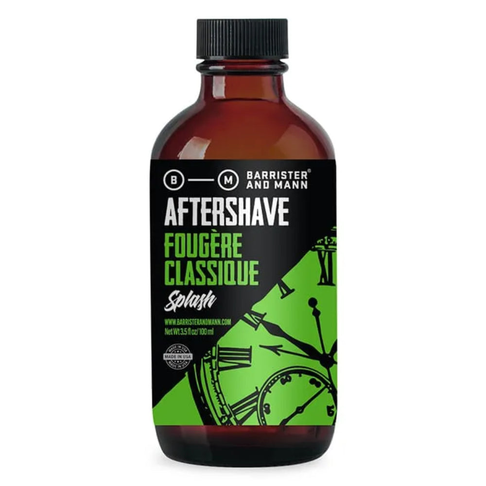 Barrister and Mann Fougère Classique Aftershave Splash - Rasierwasser - No More Beard