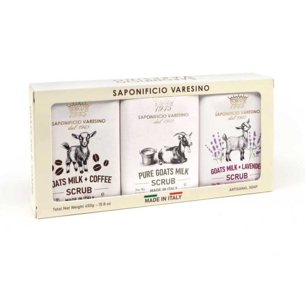 Saponificio Varesino Ziegenmilch Mix Seifenset - No More Beard