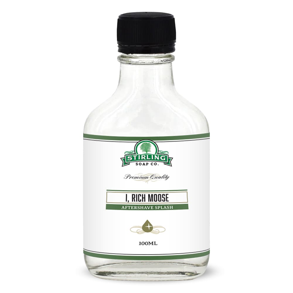 Stirling I, Rich Moose Aftershave Splash - Rasierwasser - No More Beard