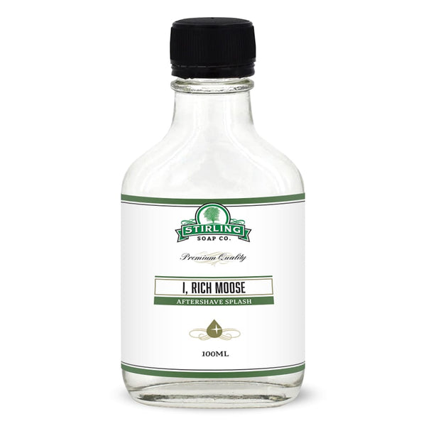 Stirling I, Rich Moose Aftershave Splash - Rasierwasser - No More Beard