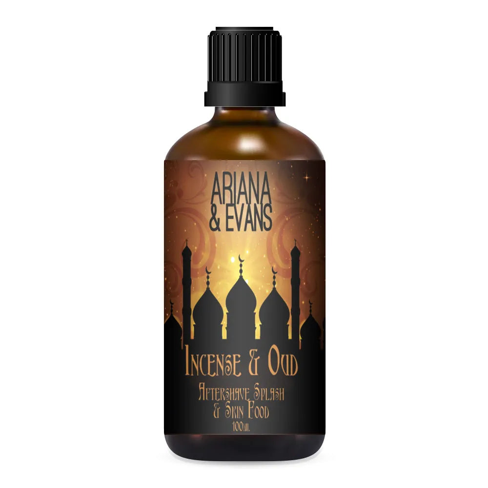 Ariana & Evans Incense & Oud Aftershave Splash - Rasierwasser - No More Beard