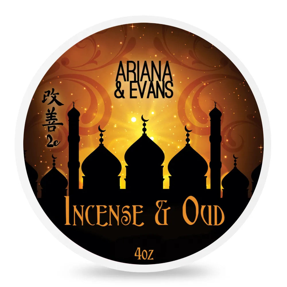Ariana & Evans Incense & Oud K2E Rasierseife - No More Beard