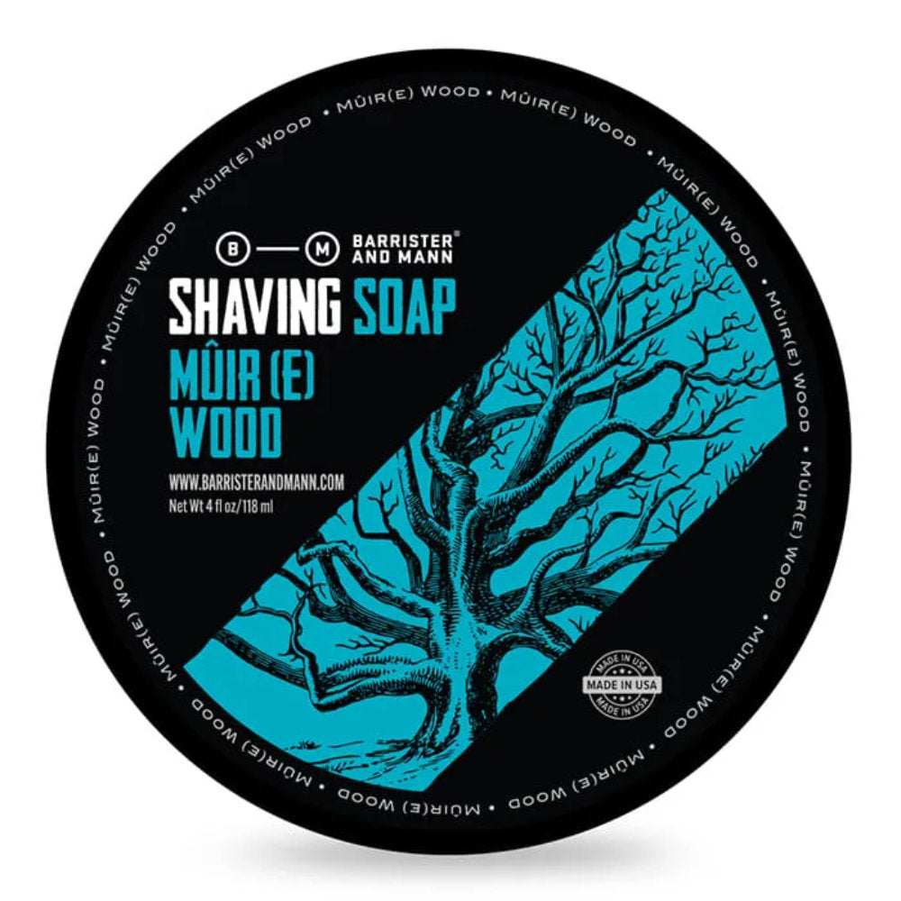 Barrister and Mann Mûir(e) Wood Rasierseife - No More Beard