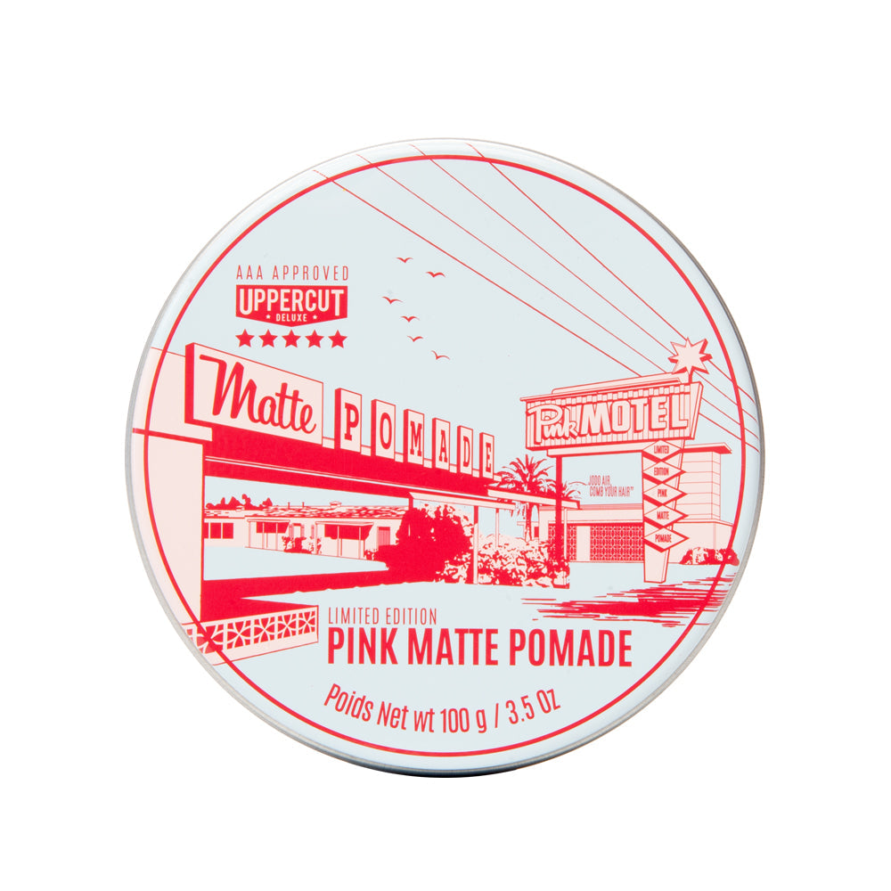 Uppercut Matte Pomade Pink Motel - limited edition - No More Beard