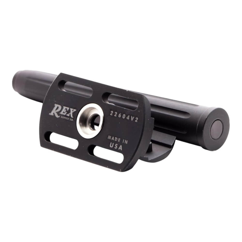 Rex Page Jet Black Aluminium Rasierhobel - No More Beard