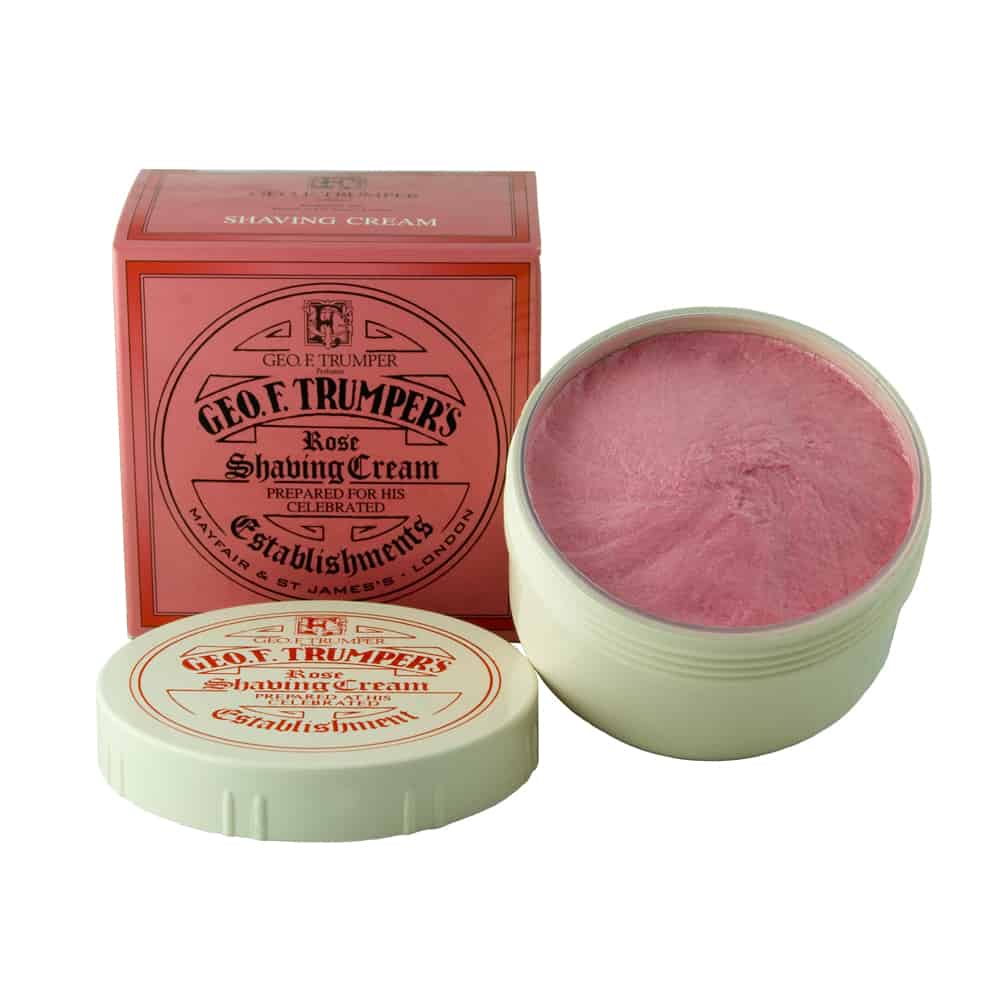 Geo F. Trumper Rose Rasiercreme im Tiegel - No More Beard