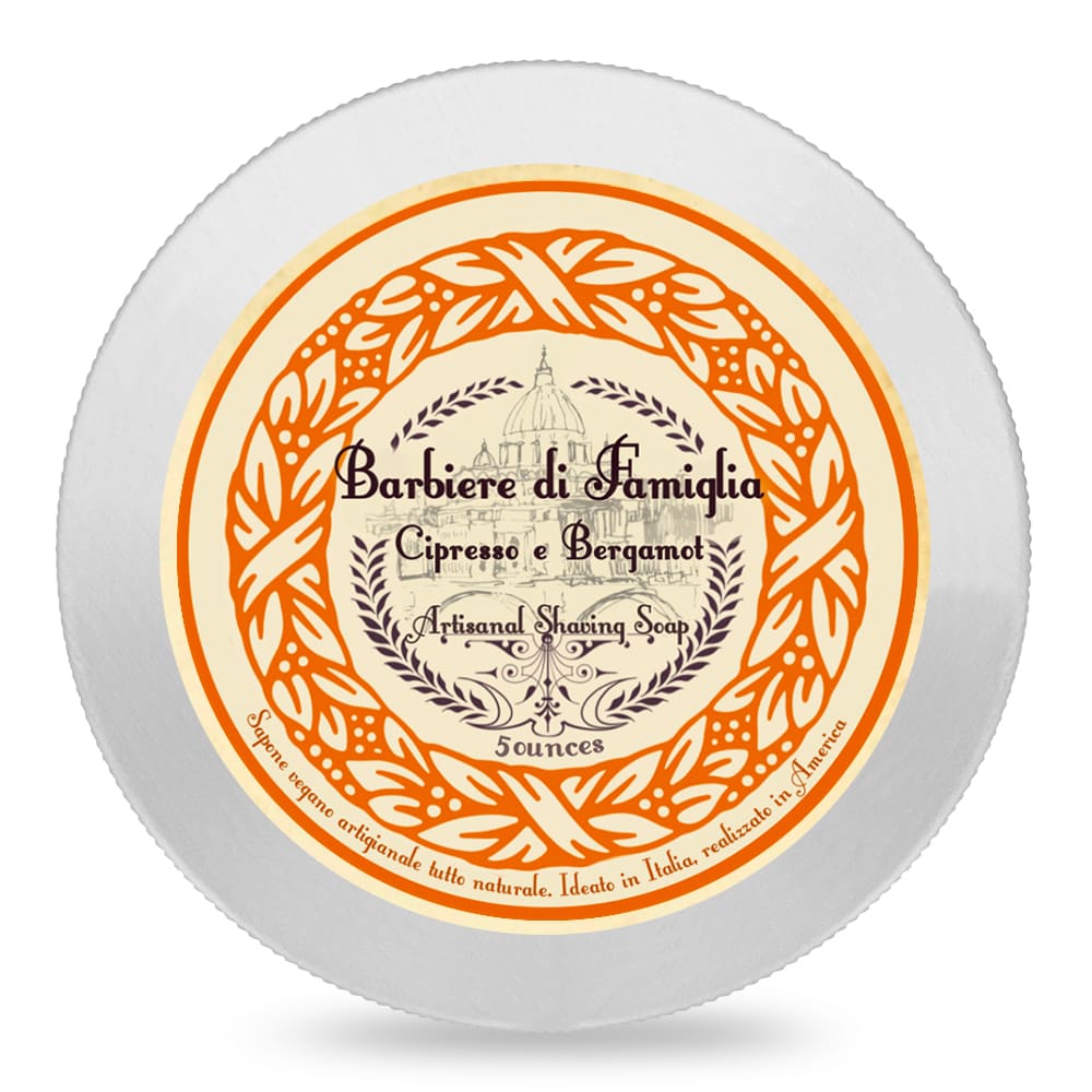 Ariana & Evans Barbiere di Famiglia Cipresso e Bergamot Rasierseife - No More Beard