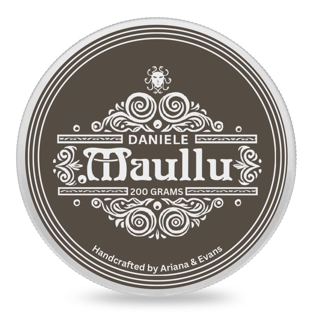 Ariana & Evans Daniele Maullu Latte e Menta Rasierseife - No More Beard