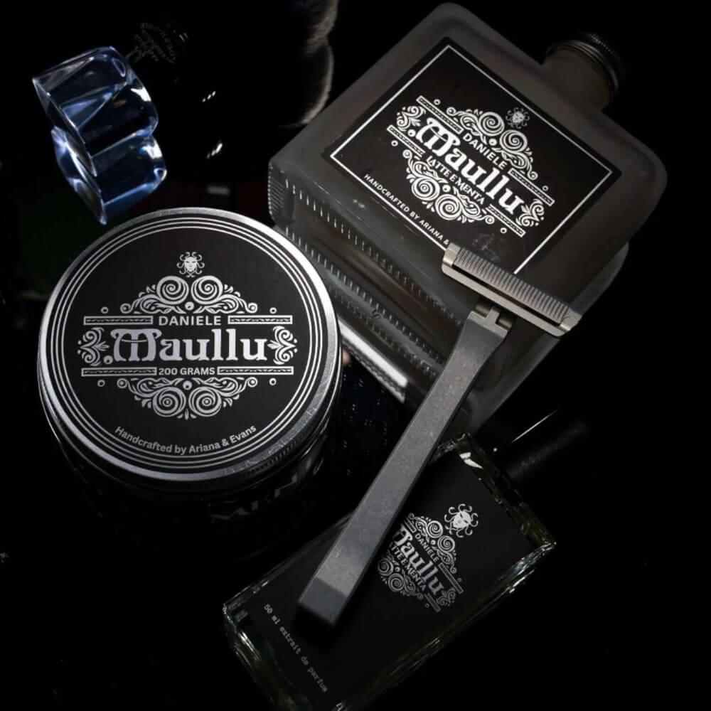 Ariana & Evans Daniele Maullu Latte e Menta Rasierseife - No More Beard