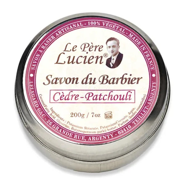 Le Père Lucien Cèdre-Patchouli Rasierseife 200 g - No More Beard