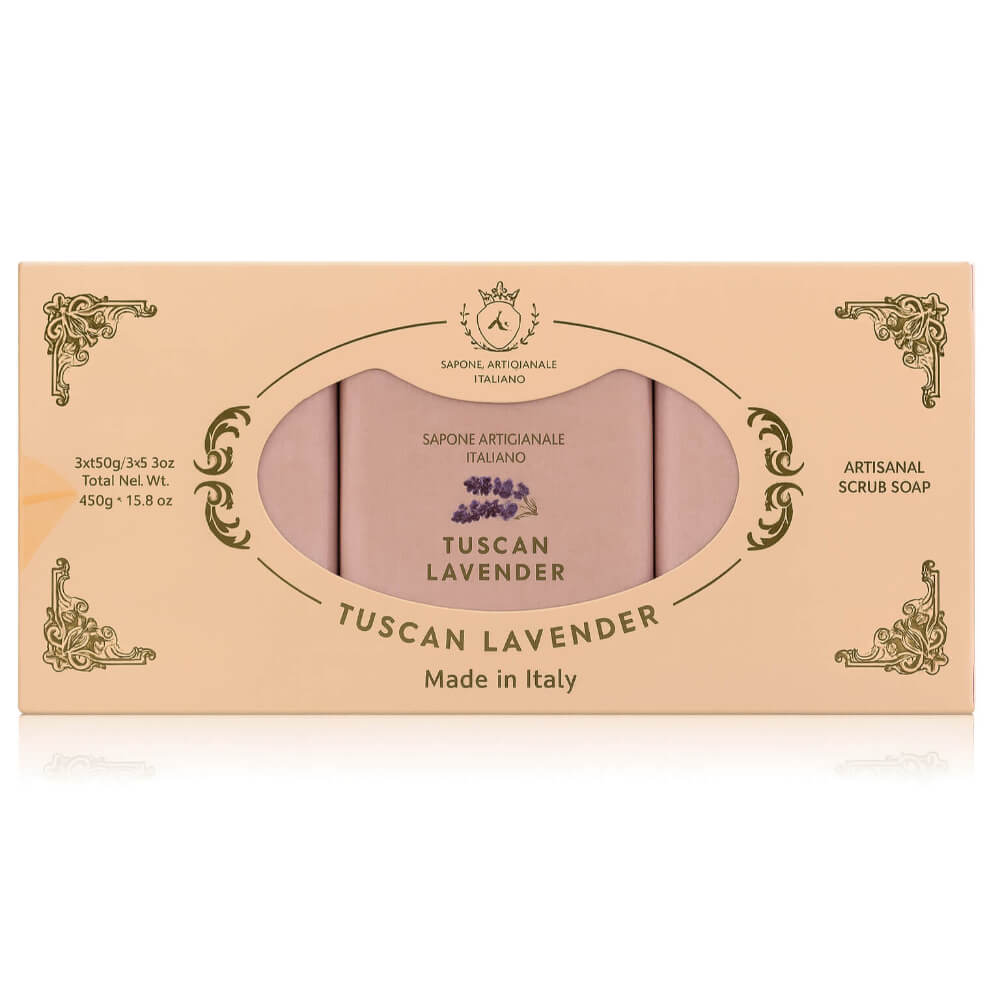 Saponificio Varesino Tuscan Lavender Seifenset - No More Beard