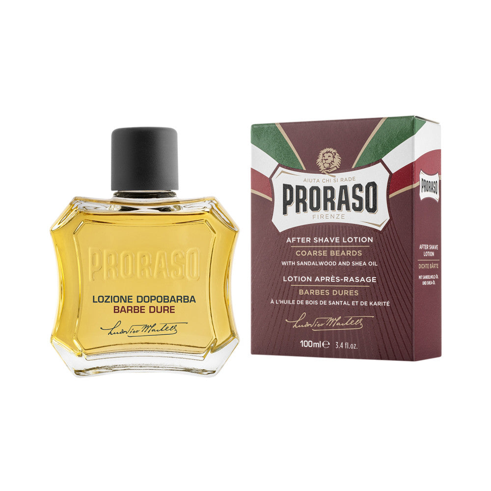 Proraso Aftershave - Rot - No More Beard