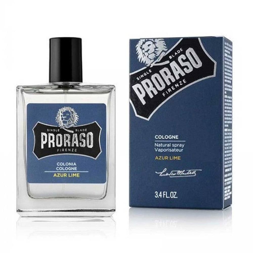 Proraso Eau de Cologne Azur Lime - Kölnisch Wasser - No More Beard