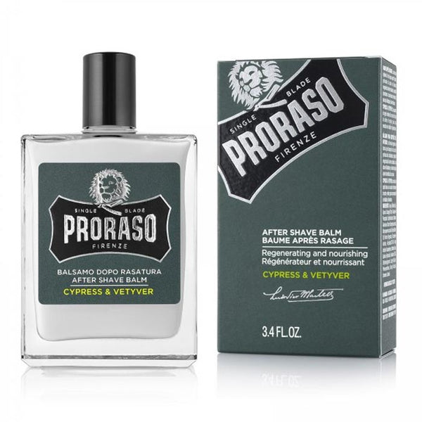 Proraso Aftershave Balsam Cypress & Vetyver - No More Beard