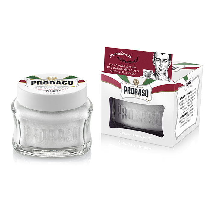 Proraso Pre-Shave Creme - Weiss - No More Beard