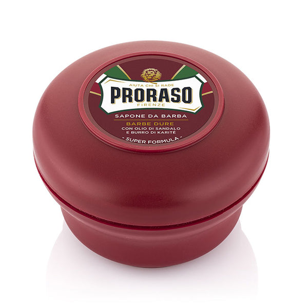 Proraso Moisturizing und Nourishing Rasierseife (Rot) - No More Beard