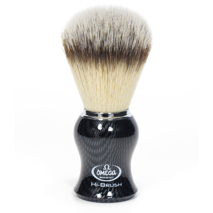 Omega Hi-Brush Kohlefasereffekt, Synthetik-Pinsel - No More Beard