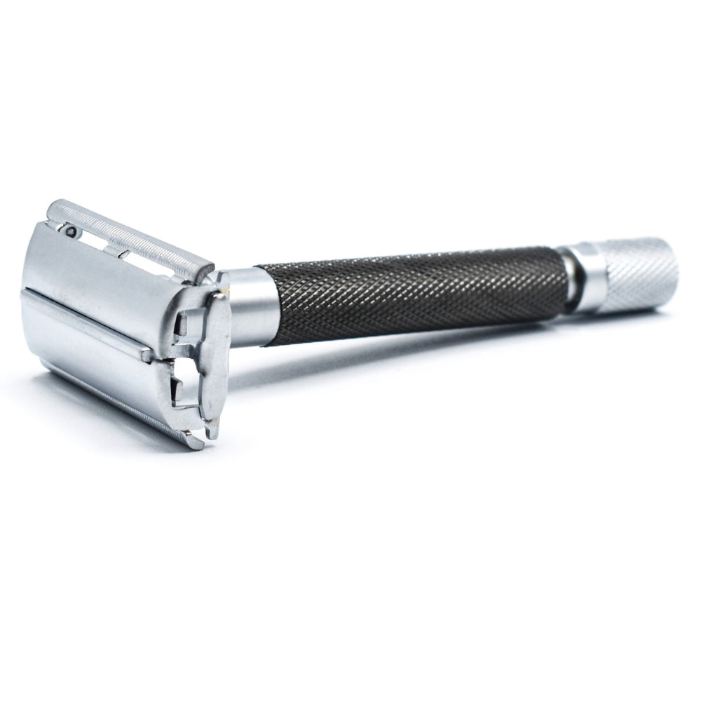 Parker 74R Rasierhobel (Satin Graphit) - No More Beard