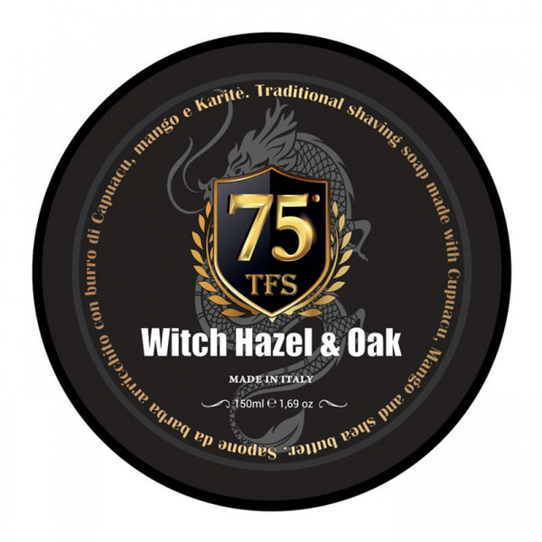 TFS 75th Anniversary Witch Hazel & Oak - Hamamelis & Eiche Rasierseife - No More Beard