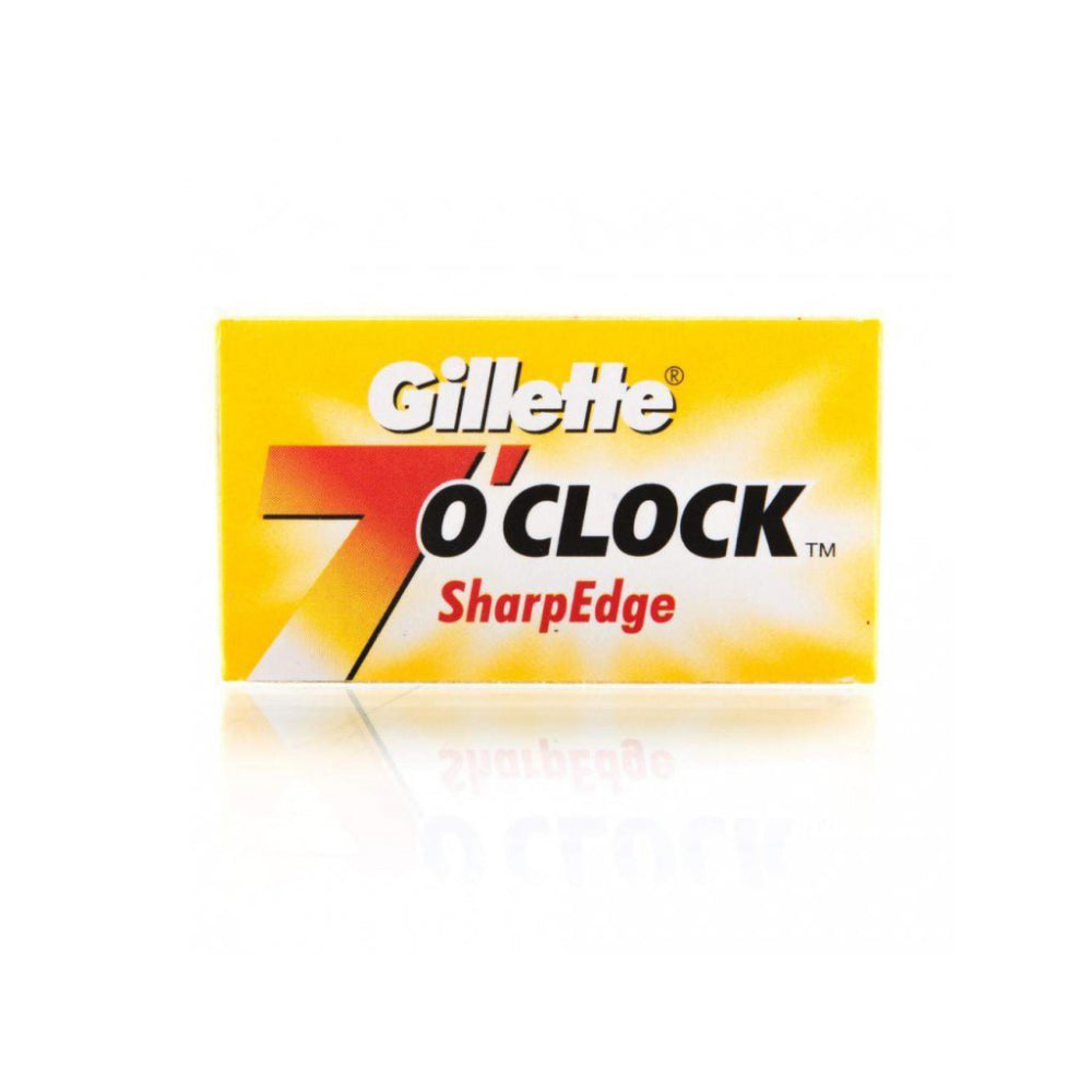 Gillette 7 o'clock SharpEdge Rasierklingen - No More Beard