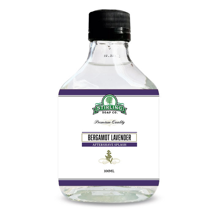 Stirling Bergamot Lavender Aftershave Splash - Rasierwasser - No More Beard