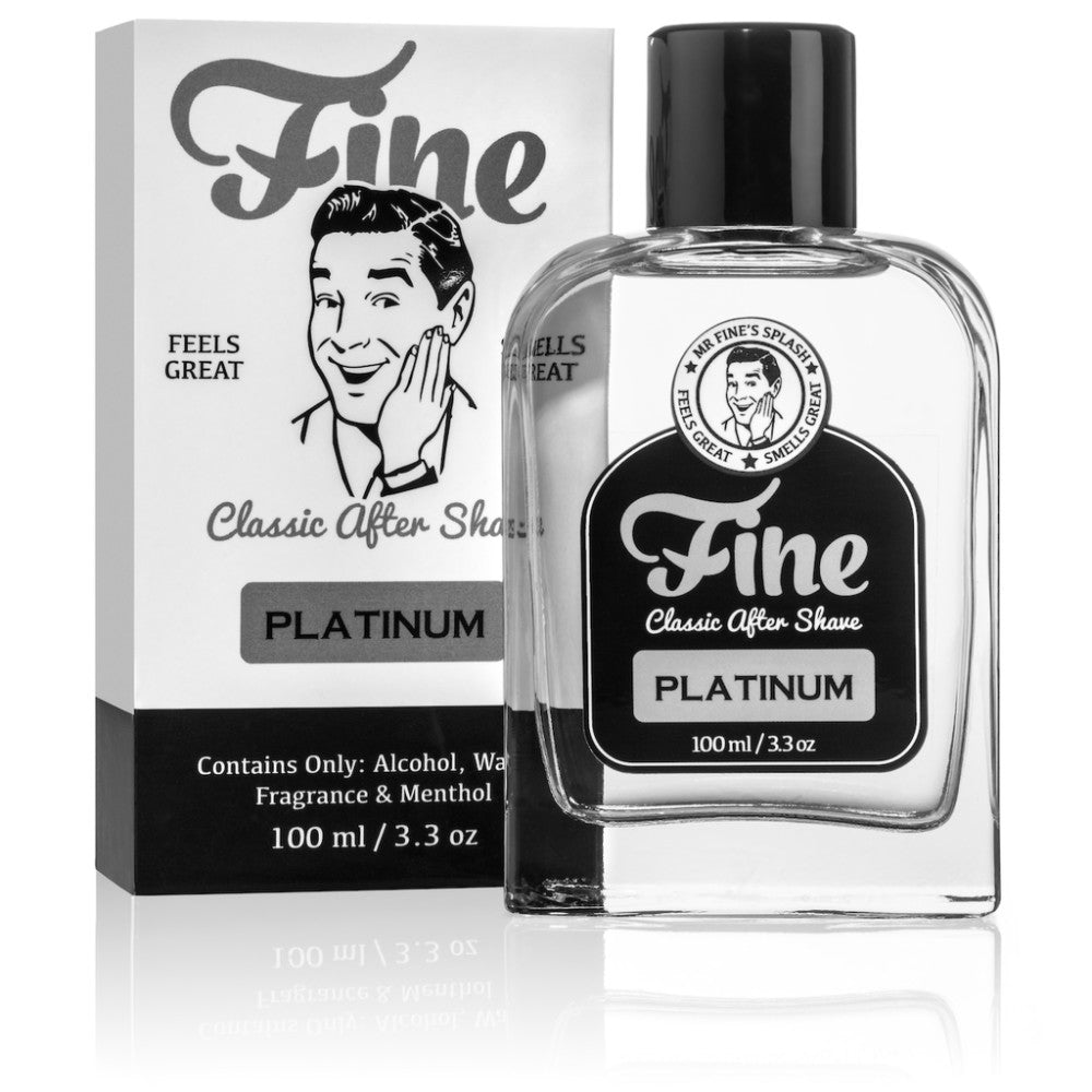 Fine After Shave Platinum - Rasierwasser - No More Beard