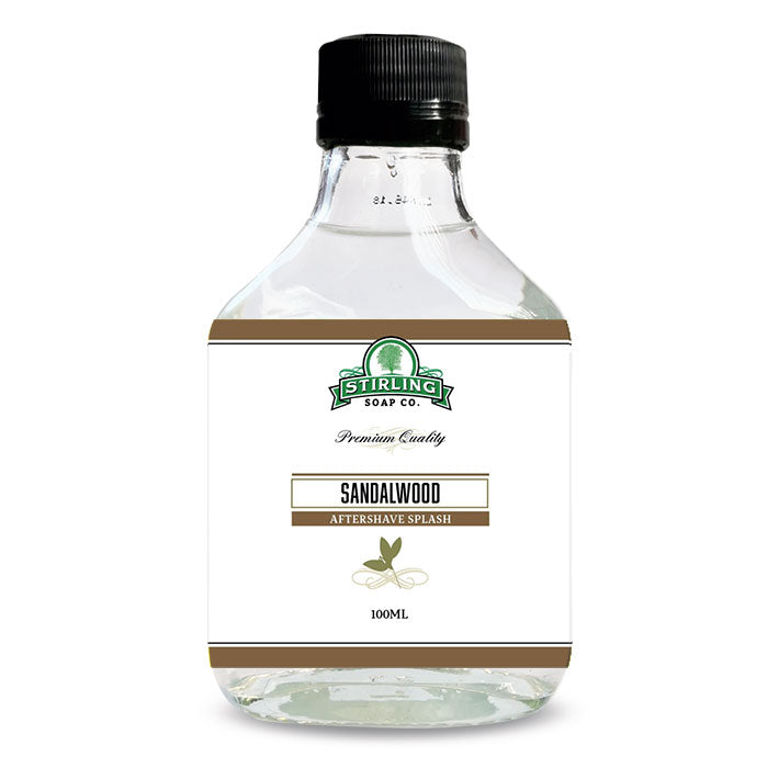 Stirling Sandalwood Aftershave Splash - Rasierwasser - No More Beard