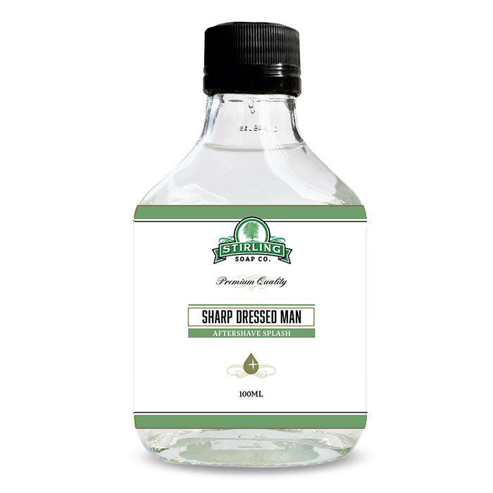 Stirling Sharp Dressed Man Aftershave Splash - Rasierwasser - No More Beard