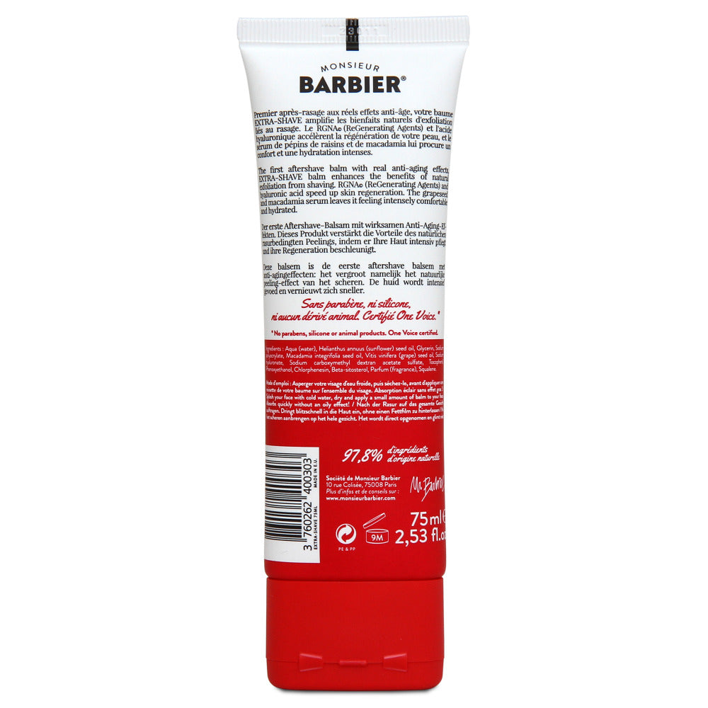 Monsieur Barbier Extra Shave - After Shave Cream - No More Beard