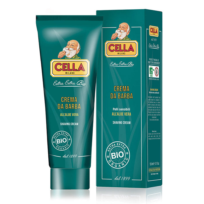 Cella Bio Rasiercreme mit Aloe Vera - No More Beard