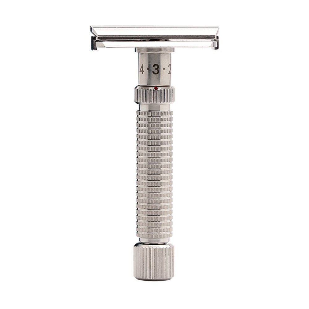 Rex Ambassador Adjustable Stainless Steel Rasierhobel - No More Beard