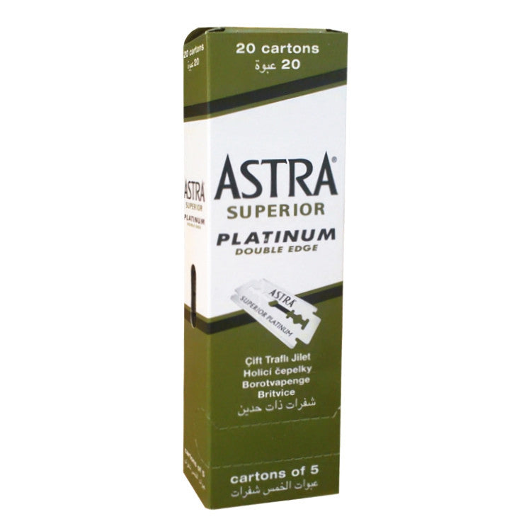 Astra Superior Platinum Rasierklingen - No More Beard
