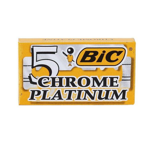 BIC Chrome Platinum Rasierklingen - No More Beard