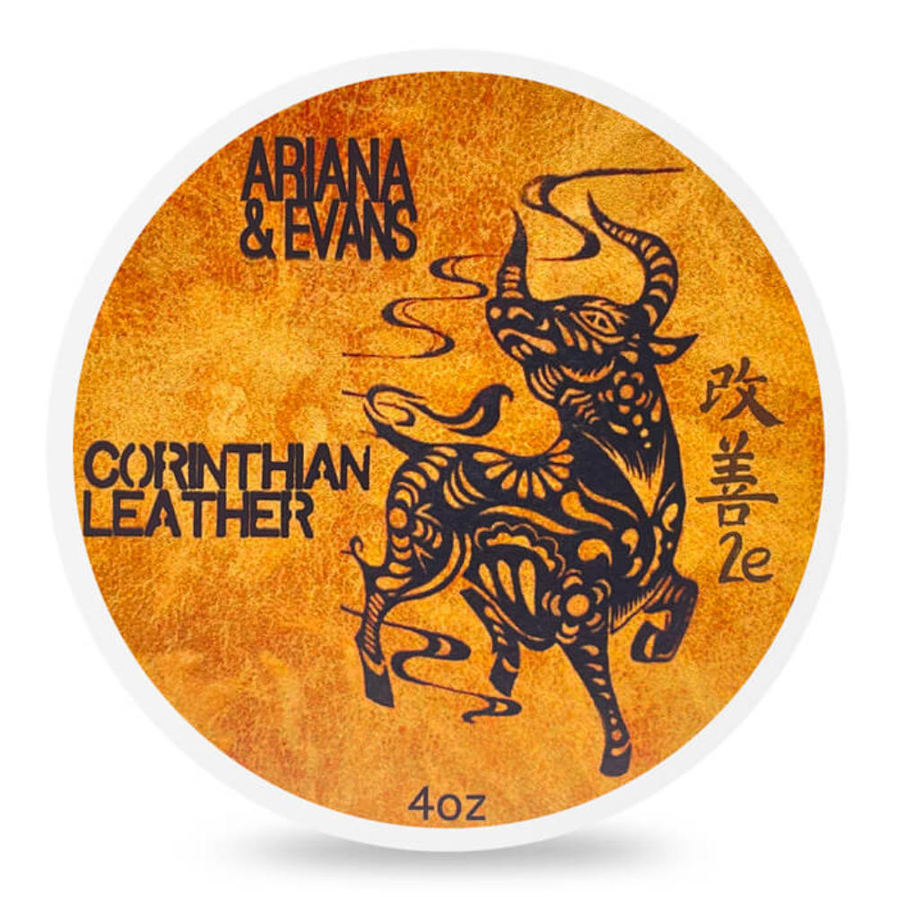 Ariana & Evans Corinthian Leather K2E Rasierseife - No More Beard