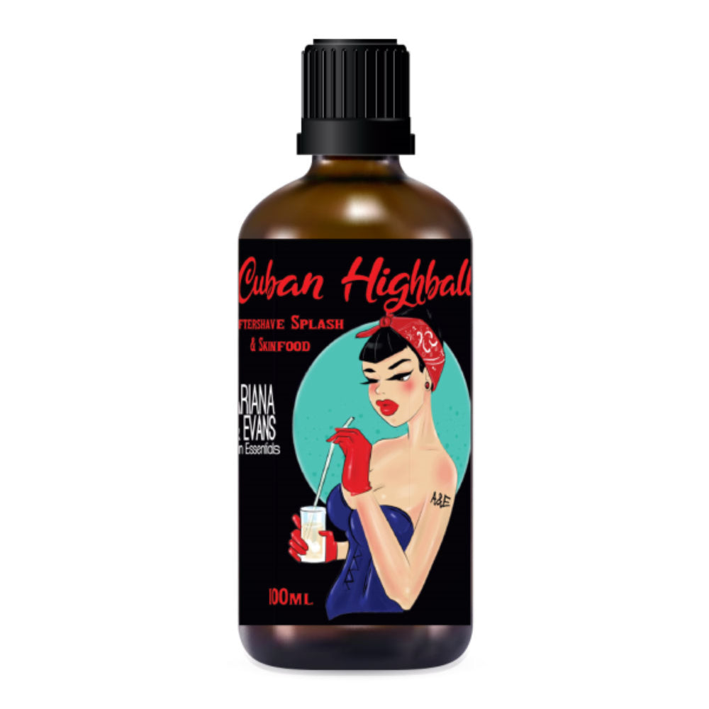 Ariana & Evans Cuban Highball Aftershave Splash - Rasierwasser - No More Beard