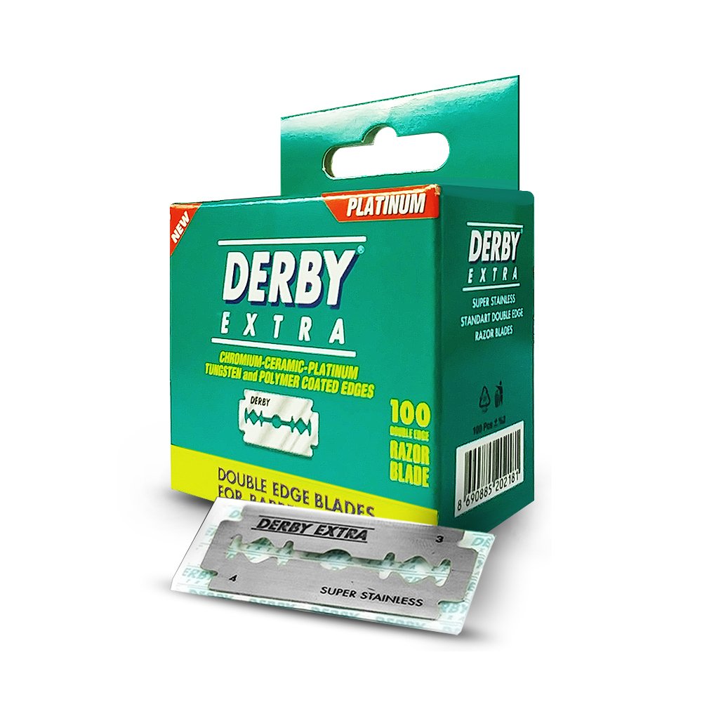 Derby Extra Rasierklingen Mini-Pack - No More Beard