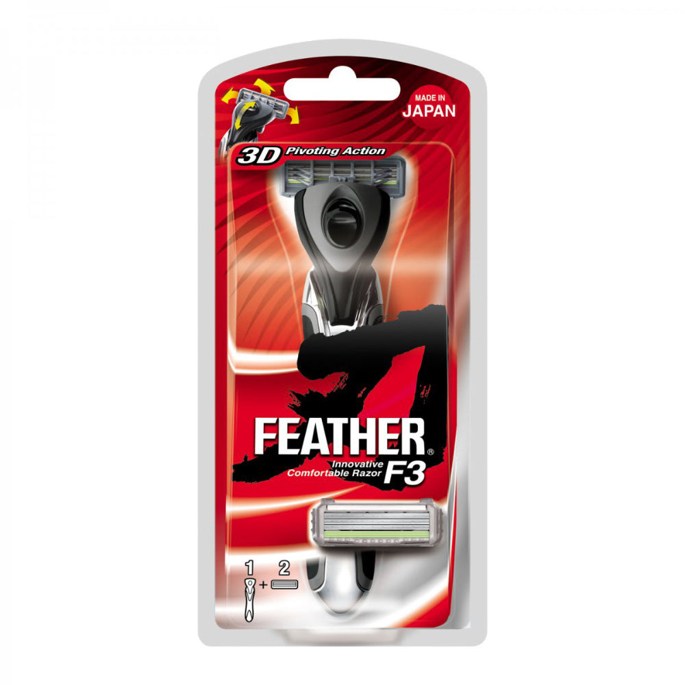 Feather F3 Systemrasierer - No More Beard