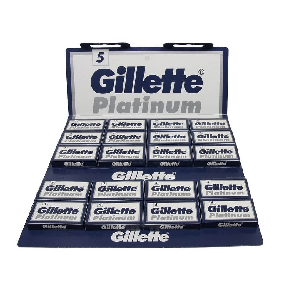 Gillette Platinum Rasierklingen - No More Beard