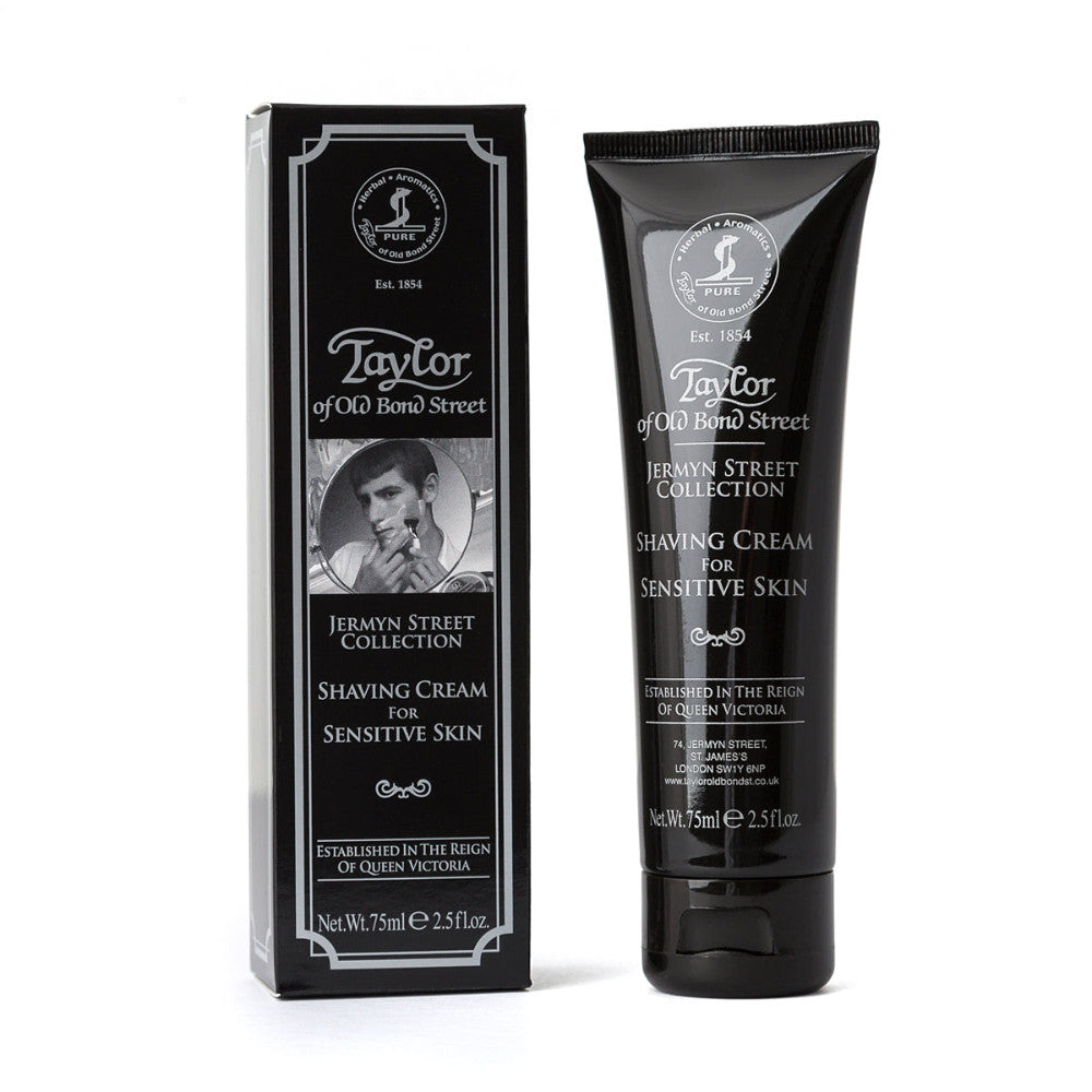 Taylor of Old Bond Street Jermyn Street Shaving Cream - Rasiercreme in der Tube - No More Beard